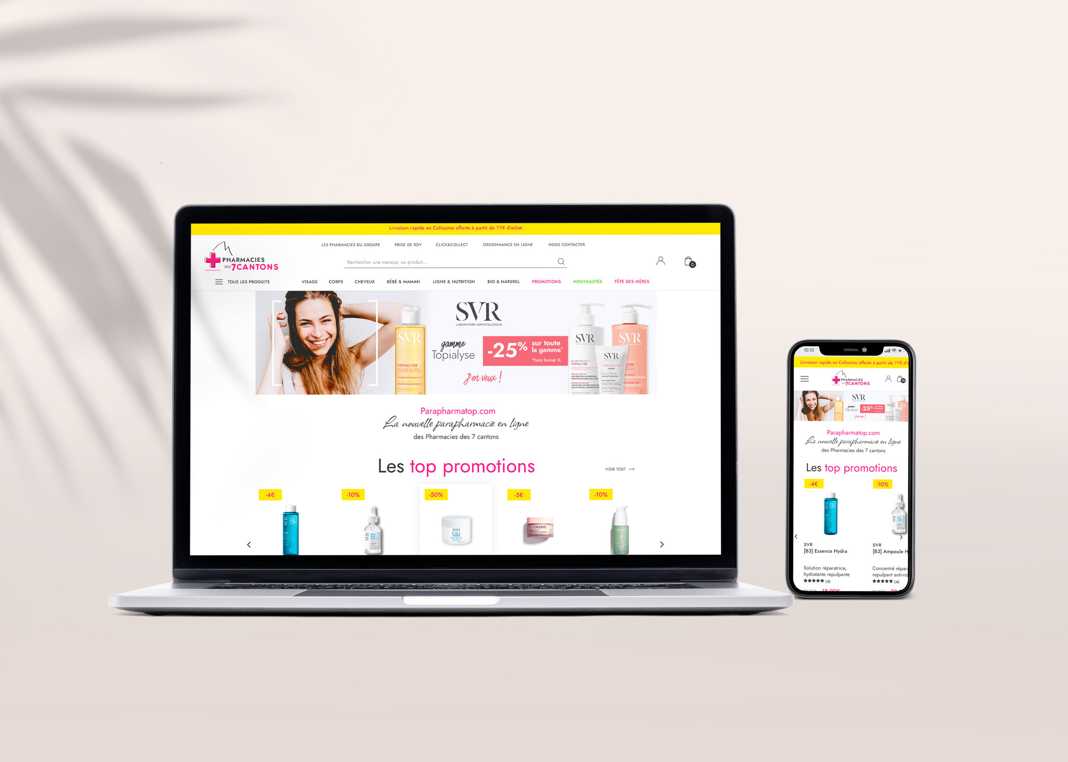 site e-commerce responsive floh-design